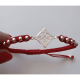 thumbnail image 3 of Pulsera hilo nudo de brujas plata con esferas ajustable, 3 of 3