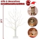 thumbnail image 5 of Adornos navideños PEIDUO, árbol de abedul de 60 cm con luces LED, 5 of 9