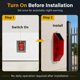 thumbnail image 5 of Luz Estroboscópica Solar Aolyty Pack de 4 Rojo para Seguridad, 5 of 7