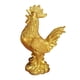 thumbnail image 3 of Estatuilla De Pollo, Artesanía Decorativa, Escultura De Gallo Para A?o Nuevo, Vacaciones, Hotel, 9x5x15cm, 3 of 5