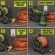 thumbnail image 3 of Extensión retráctil Cord Reel Masterplug de 3 pies con 4 enchufes, 3 of 6