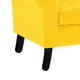 thumbnail image 4 of Banqueta Baul + Respaldo Lua 2c Felpa 20 Amarillo, 4 of 5