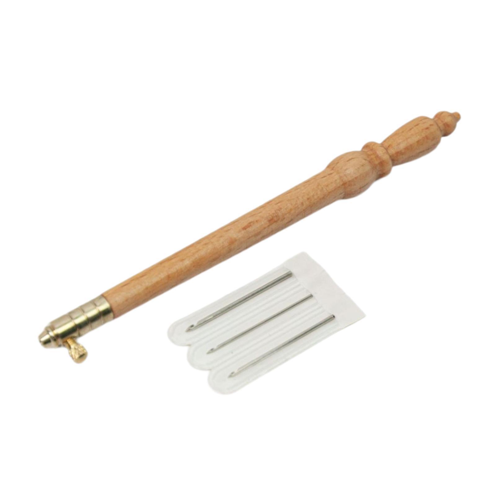 Bothyi - Gancho De Bordado Con 3 Agujas, Portátil, Para Tejer, Bricolaje, Antideslizante