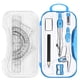 thumbnail image 1 of Kit de Geometría Unjoo 10 Piezas para Estudiantes - Azul, 1 of 7