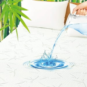 Homely - Cubre Colchon Bambu Cobertor Impermeable Queen