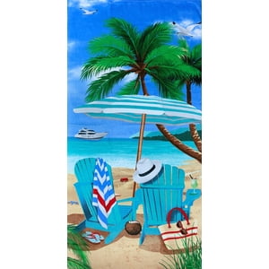 Zahr - Toalla Playa Dholer Estampada Playa