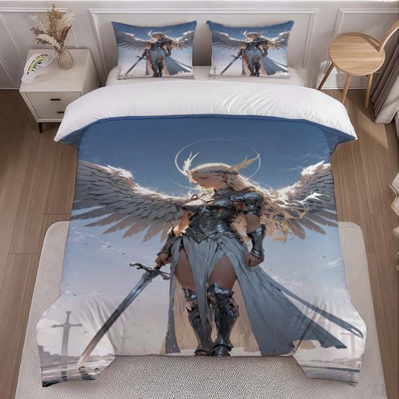 Holy Valkyrie Themed Bedding Set Soft and Comfortable