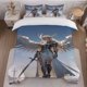 thumbnail image 1 of Holy Valkyrie Themed Bedding Set Soft and Comfortable, 1 of 5