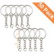 thumbnail image 2 of Aros para llaves Chadou con cadena, 1 pulg. (25 mm), 50 piezas, 2 of 3