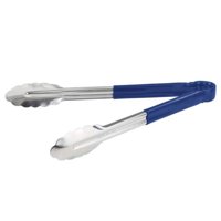 Winco - Tenaza Mango Plastico Azul 12""