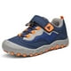 thumbnail image 1 of Zapatos de senderismo Mishansha para niños y niñas, capota baja, azul y naranja, 4, 1 of 3
