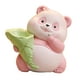 thumbnail image 3 of Figura De Panda Con Arreglo Floral, Hucha Para Sala De Estar, Centro De Mesa, Color Rosa, 3 of 3