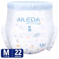Pañales Pants Aileda Infantil Tamaño M 5-10Kg22 Unidades Género Sin Género Paquete Fácil De Llevar