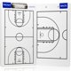 thumbnail image 1 of Portapapeles de Baloncesto Achiwish para Entrenadores, Pizarra de Borrado en Seco de Doble Cara, 1 of 7