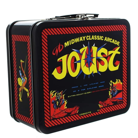 Arte del juego Lunch Box Midway Classic Arcade Tin Joust