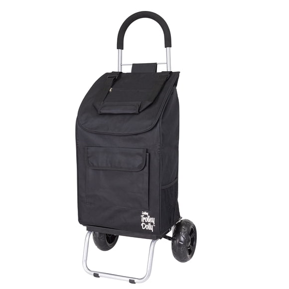 Trolley Dolly dbest products Carrito de Compras Plegable Negro