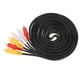 thumbnail image 1 of cable de audio rca cable de av línea 3 macho a 3 macho chapado en oro de 3 metros, 1 of 3
