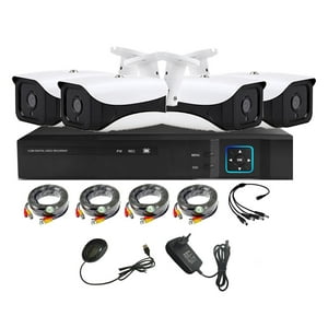 Vipa - Kit 4 Cámaras De Seguridad Exterior Hd 1Mp - E49L