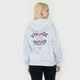 thumbnail image 2 of Polerón Mujer Hoodie Print Gris Melange Corona, 2 of 5