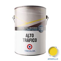 Tricolor - Alto Trafico Base Agua 1 Gl (3.78Lt) Amarillo