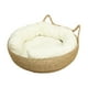 thumbnail image 3 of Cesta Para Cama De Gato, Alfombrilla Redonda Para Rascar Gatos Para Perros Peque?os, Gatos Grandes, Gatitos, 45cm X 15cm, 3 of 5