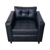 Diseños Valestrini - Poltrona Suecia Ecocuero Negro