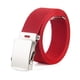 thumbnail image 1 of Cinturón Militar Lona Nailon Hebilla Metalizada Básico 110cm rojo Talla Única, 1 of 5