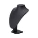 thumbnail image 2 of Collar Cadena Joyería Busto Tiendas Minoristas Tienda Collar Soporte De Exhibición Soporte Negro PU 21x15cm, 2 of 2