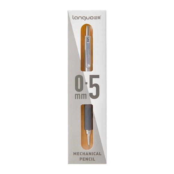 Portaminas mecánico 0,5mm Plateado - Languo