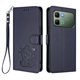 thumbnail image 1 of Infinix Note Edge 5G Funda Billetera con Ranuras para Tarjetas, Azul, 1 of 6