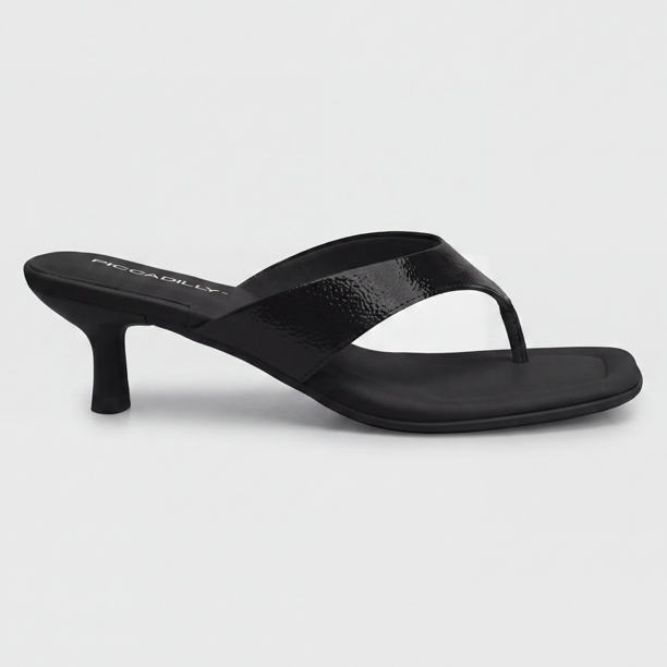 Sandalia Mujer Negro Rita Piccadilly