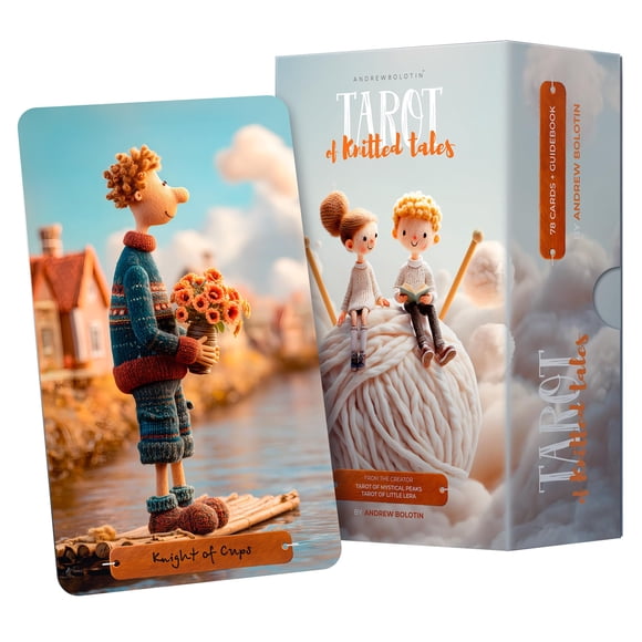 Juego de Mesa ANDREWBOLOTIN Tarot de Cuentos Tejidos 78 Cartas