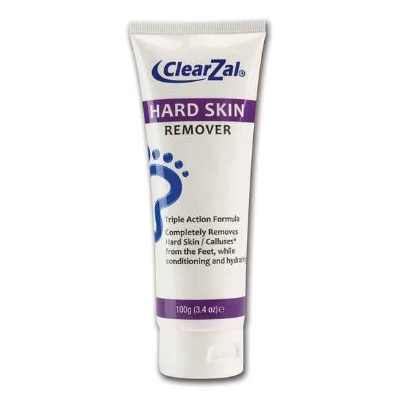 Crema para pies ClearZal, eliminador de callos y callos y maíz, 100 ml