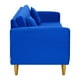 thumbnail image 3 of Sofa New Retro 3c Felpa 01 Azul Rey, 3 of 6