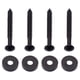 thumbnail image 3 of Juego De 4 Tornillos De Bujes De Junta De Acero Para Placa De Cuello De Bajo De Guitarra Negro, 3 of 3