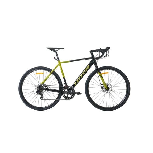 BICICLETA GRAVEL TOTEM 700*54 GRAVEL-X NEGRO VERDE
