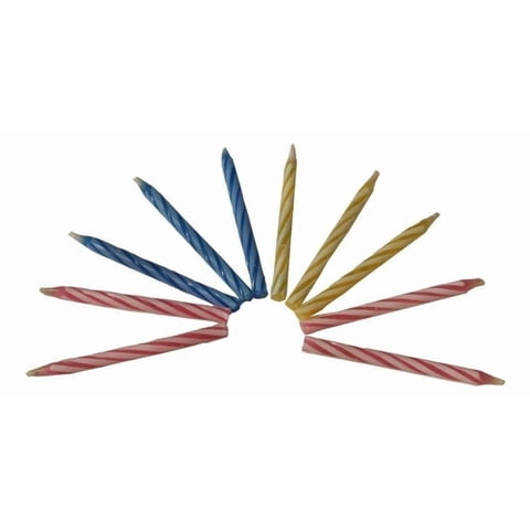 Genérico - Set 15 Velas Mágicas Pastel Cumpleaños Divertidas Jhn