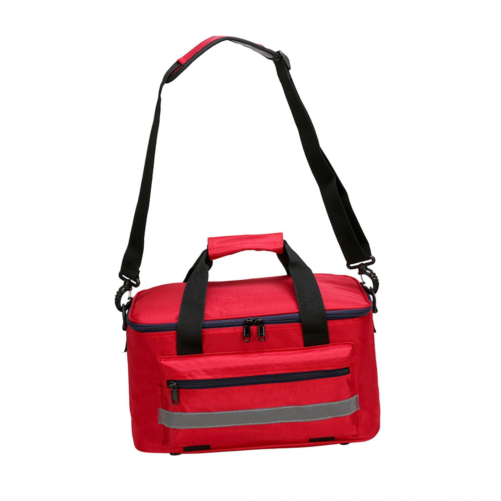 Ioensy - Bolsa Para Botiquín De Primeros Auxilios, Bolsa Grande Con Cremallera Para Primeros Auxilios, Para Viajes De Acampada