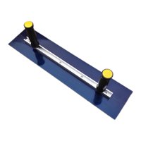 Ioensy - Llana De Yeso Pulido Normal Con Mango Ergonómico Fluido Para Hormigón Azul Acero