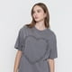 thumbnail image 3 of Polera Mujer M/C Corazón Gris Corona, 3 of 5