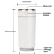 thumbnail image 3 of 1pc Portable Mini 270ml Ultrasonic Humidifier USB Car Air Freshener With Colorful LED Night Light & Home Aroma Diffuser, Small Appliance, Bedroom Accessories, 3 of 4