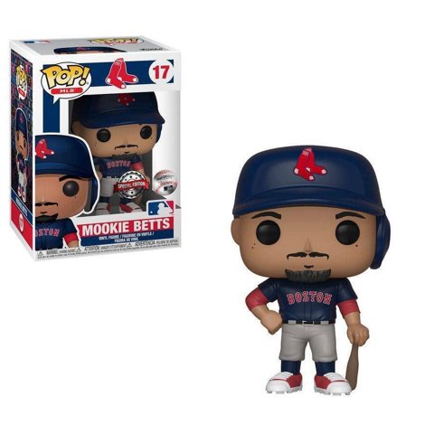Figura De Vinilo Funko Pop! Exclusiva Clásica De Mookie Betts Funko