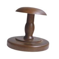 Magideal - Soporte De Exhibición Para Sombreros, Soporte Para Cabeza De Pelucas, Regalos, Soporte De Exhibición De Madera, Soporte Para Sombrero, Estante De Mesa Altura 15 Cm