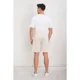 thumbnail image 4 of Short Hombre Bermuda Holgado Tipo Lino Pantalon Corto Casual 7148, 4 of 4