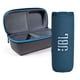 thumbnail image 1 of Altavoz Bluetooth JBL Flip 6 resistente al agua con Divvi! Funda azul, 1 of 9