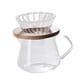 thumbnail image 4 of 1pc 300ml/600ml Verter sobre cafetera reutilizable con Anti-escaldado Portátil Cafetera de elaboración manual, 4 of 5