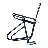 Magideal - Partita Portadora Delantera De Bicicleta, Rejilla Para Equipaje De Cabañas De Carga Portaaviones Para Bicicletas Para Adultos, Estante De Equipaje Par