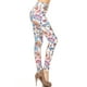 thumbnail image 3 of Saronite Leggings Elásticos de Cintura Alta con Estampado Floral (para Mujer), 3 of 4
