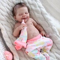 Genérico - Muñeca Reborn Bebe Realista De Silicona Lavable Niña 49Cm