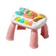 thumbnail image 4 of Mesa De Aprendizaje De Actividades Para Bebés, Juguetes, Mesa De Aprendizaje Musical Para Ni?as De 3, 4, 5 Y 6 A?os, Color Rosa, 4 of 5